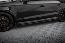 Load image into Gallery viewer, MAXTON DESIGN STREET PRO SIDE SKIRTS DIFFUSERS V.1 + FLAPS AUDI RS3 SEDAN 8V FACELIFT