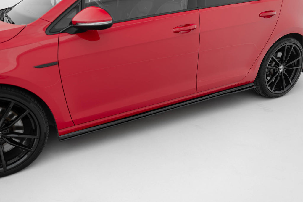 MAXTON DESIGN RACING DURABILITY SIDE SKIRTS DIFFUSERS VW GOLF 7 R FACELIFT