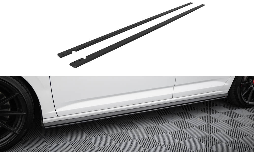 MAXTON DESIGN STREET PRO SIDE SKIRTS DIFFUSERS VOLKSWAGEN JETTA GLI MK7