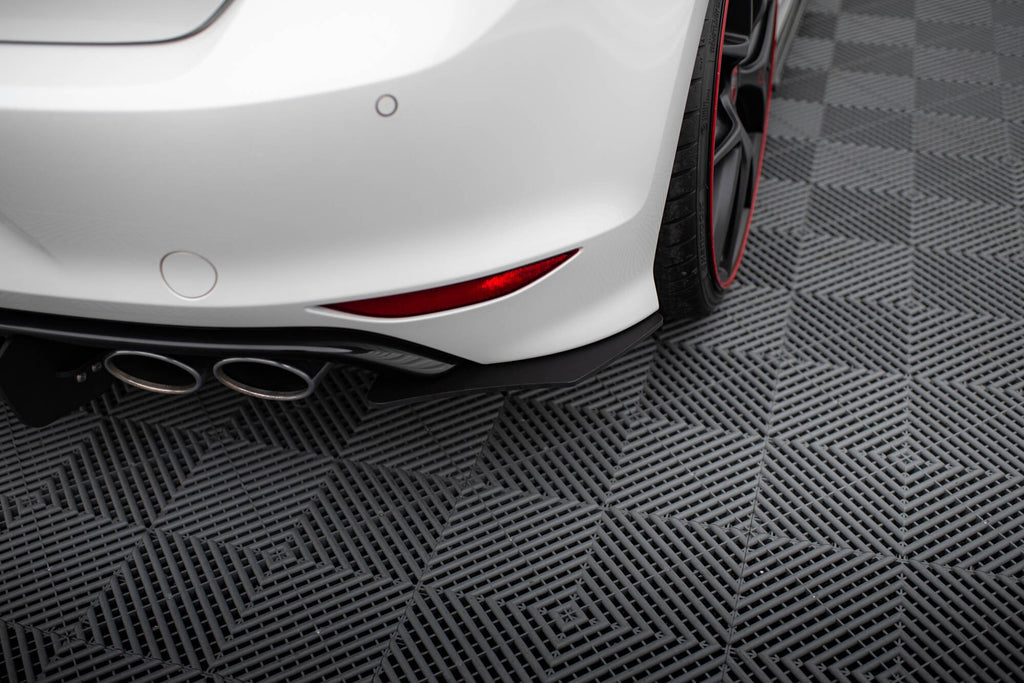 MAXTON DESIGN VW GOLF 7 R HATCHBACK REAR DIFFUSER & REAR SIDE SPLITTERS