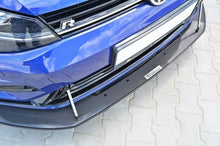 Load image into Gallery viewer, MAXTON DESIGN VW GOLF VII R (FACELIFT) - HYBRID FRONT RACING SPLITTER