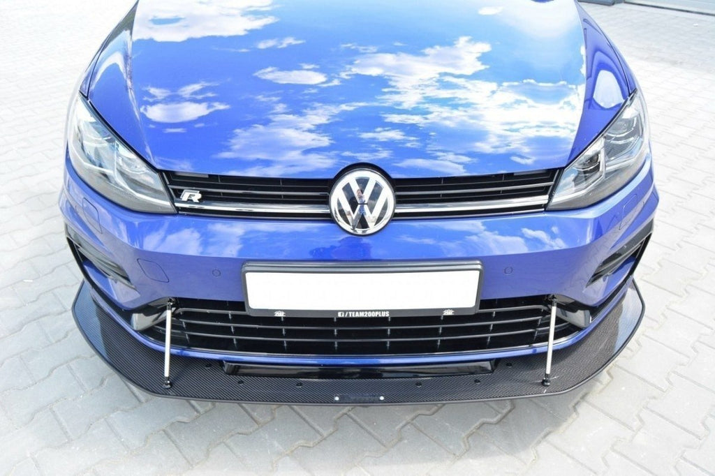 MAXTON DESIGN VW GOLF VII R (FACELIFT) - HYBRID FRONT RACING SPLITTER