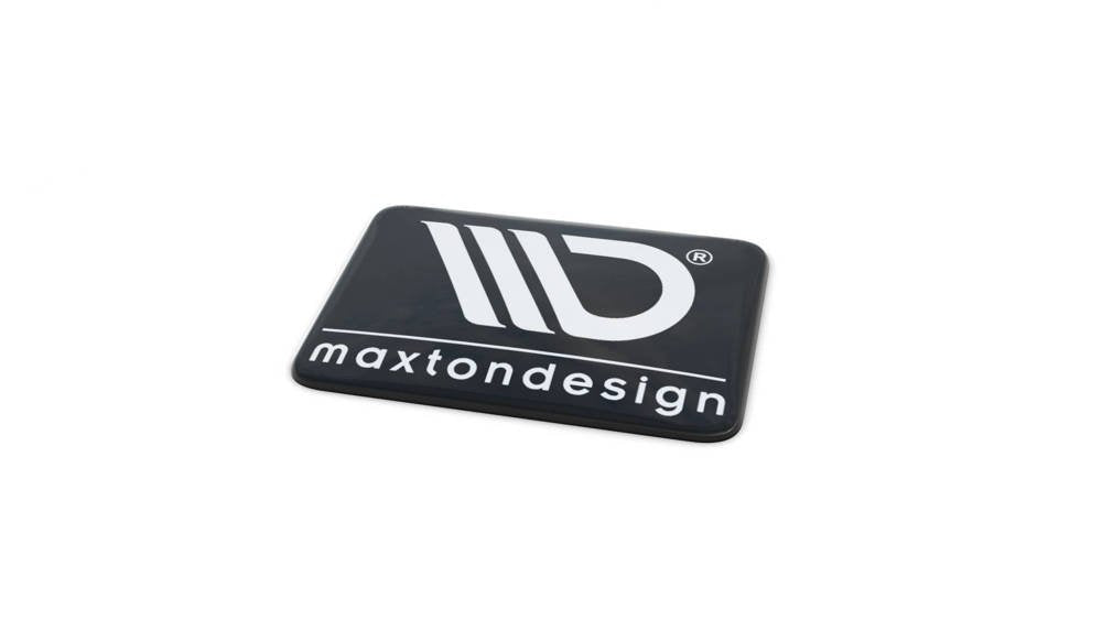 MAXTON DESIGN 3D LOGO STICKER (6PCS.)