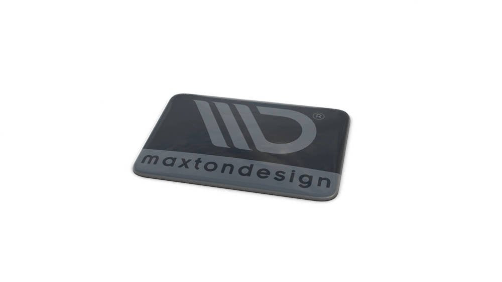 MAXTON DESIGN 3D LOGO STICKER (6PCS.)