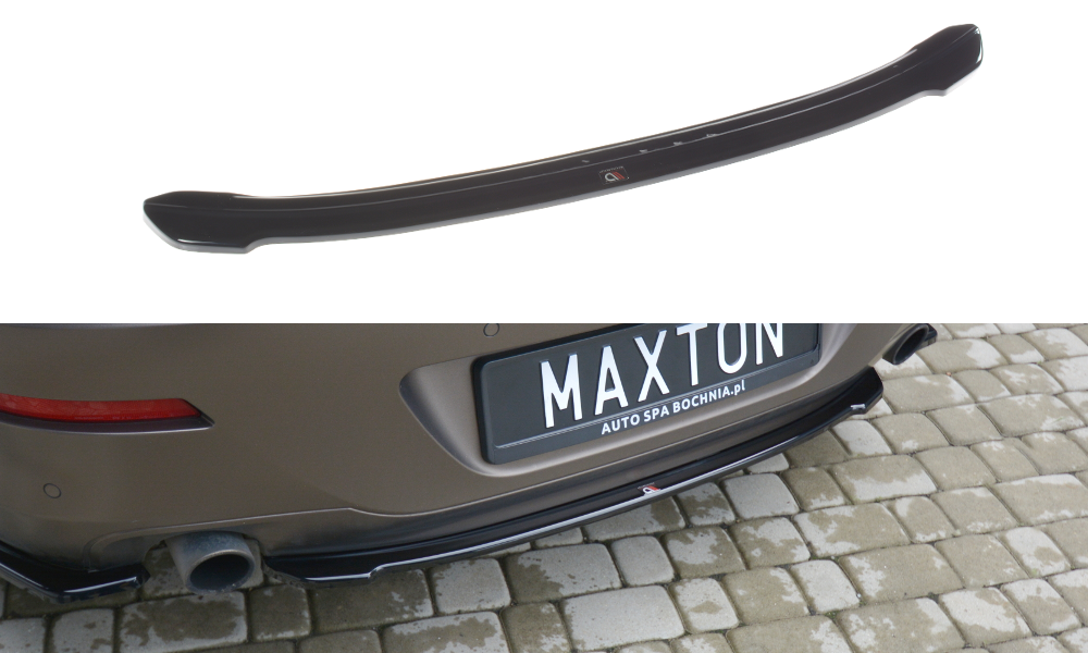 MAXTON DESIGN CENTRAL REAR SPLITTER BMW 6 GRAN COUPÉ