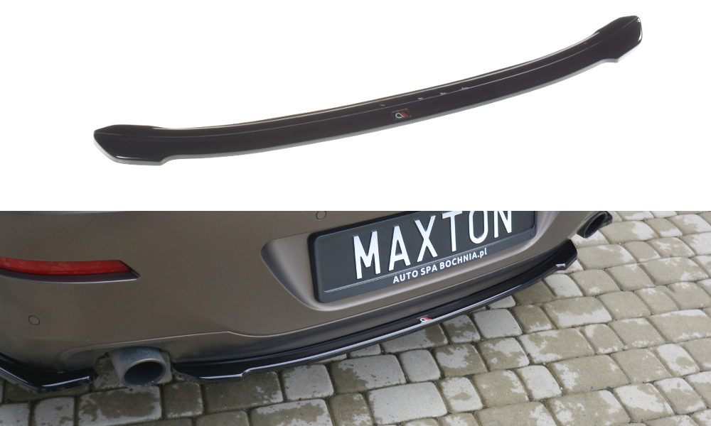 MAXTON DESIGN CENTRAL REAR SPLITTER BMW 6 GRAN COUPÃ‰