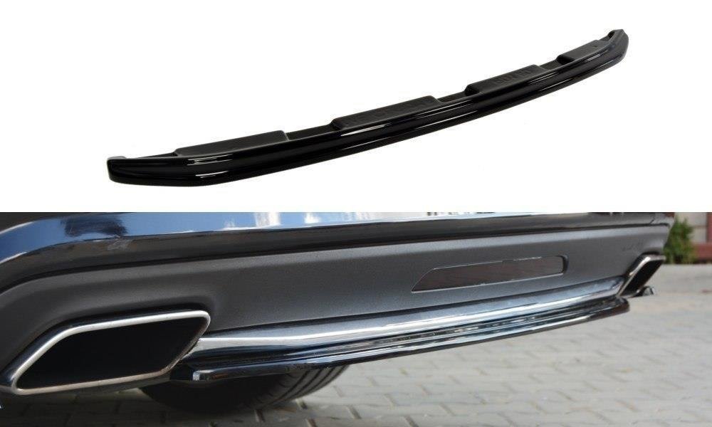 MAXTON DESIGN CENTRAL REAR SPLITTER MERCEDES CLS C218 (WITHOUT A VERTICAL BAR) AMG LINE