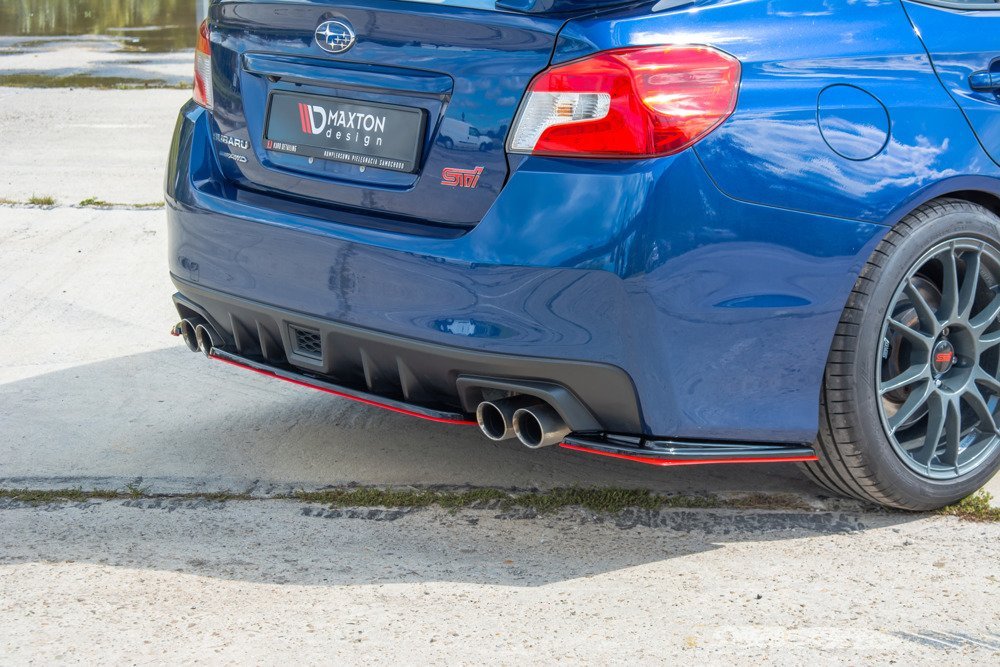 MAXTON DESIGN REAR SPLITTER V.2 SUBARU WRX STI