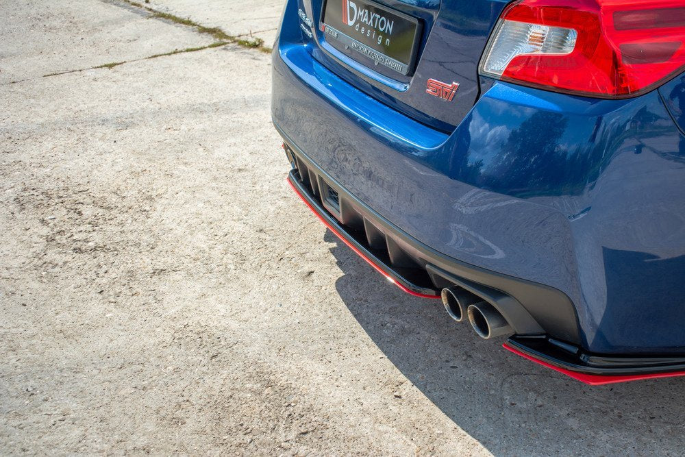 MAXTON DESIGN REAR SPLITTER V.2 SUBARU WRX STI