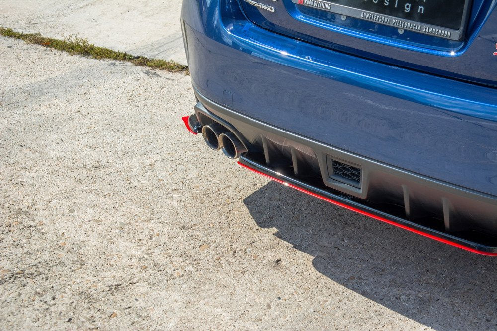 MAXTON DESIGN REAR SPLITTER V.2 SUBARU WRX STI