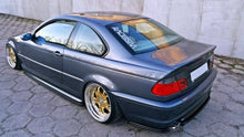 Load image into Gallery viewer, MAXTON DESIGN CENTRAL REAR SPLITTER FOR BMW 3 E46 MPACK COUPE (WITH VERTICAL BARS)