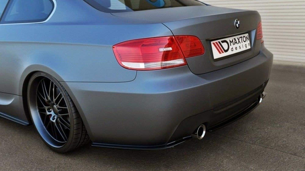 MAXTON DESIGN CENTRAL REAR SPLITTER FOR BMW 3 E92 MPACK