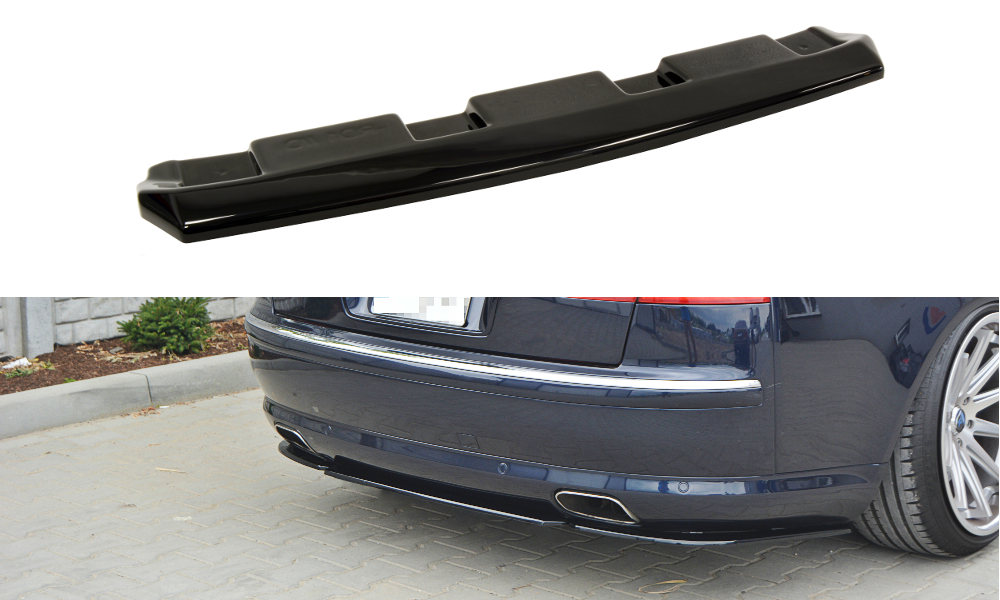 MAXTON DESIGN CENTRAL REAR SPLITTER AUDI A8 D3 (WITHOUT VERTICAL BARS)