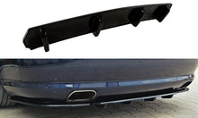 Load image into Gallery viewer, MAXTON DESIGN CENTRAL REAR SPLITTER AUDI A8 W12 D3 (WITH VERTICAL BARS)