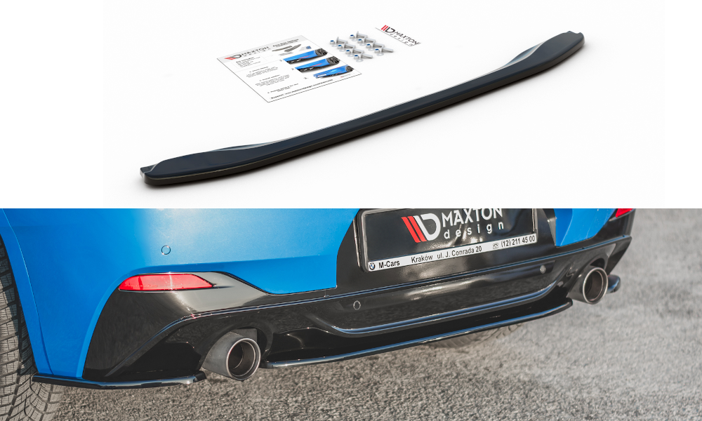 MAXTON DESIGN CENTRAL REAR SPLITTER BMW X2 F39 M-PACK