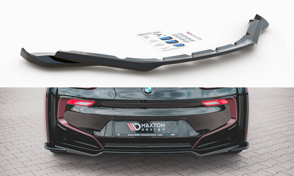 MAXTON DESIGN CENTRAL REAR SPLITTER BMW I8