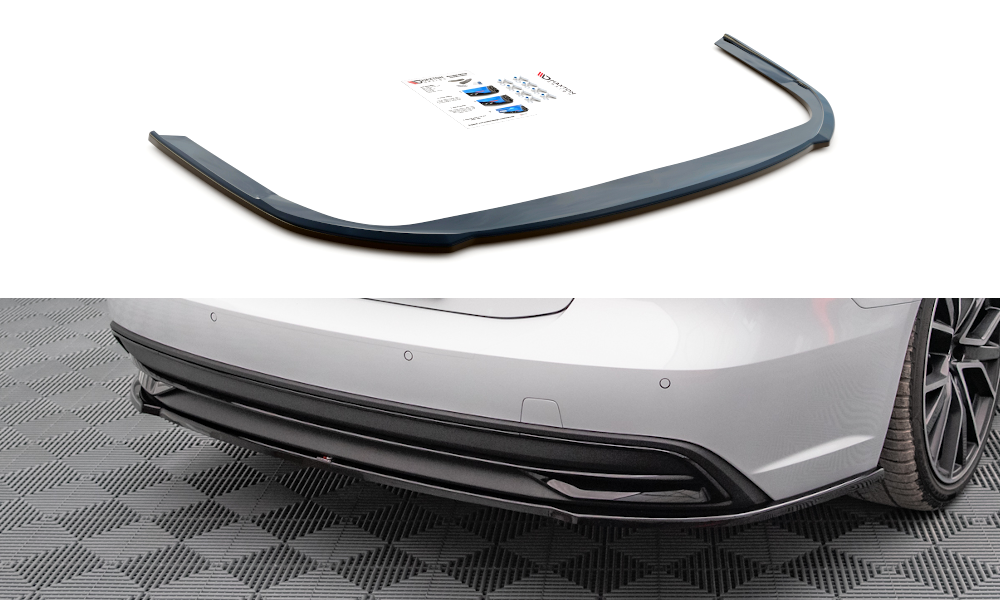 MAXTON DESIGN CENTRAL REAR SPLITTER FOR AUDI A7 C8