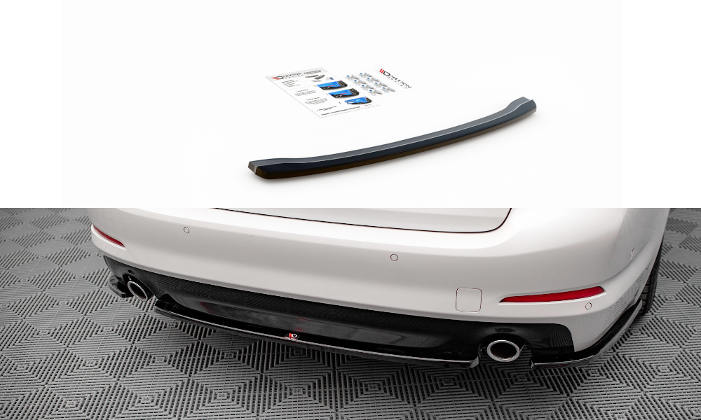 MAXTON DESIGN CENTRAL REAR SPLITTER FOR BMW 5 G30