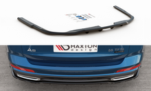 Load image into Gallery viewer, MAXTON DESIGN CENTRAL REAR SPLITTER (WITH VERTICAL BARS) AUDI A6 S-LINE AVANT/SEDAN C8