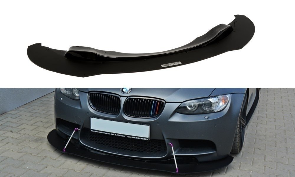 MAXTON DESIGN FRONT RACING SPLITTER BMW M3 E92 / E93 (PREFACE MODEL)