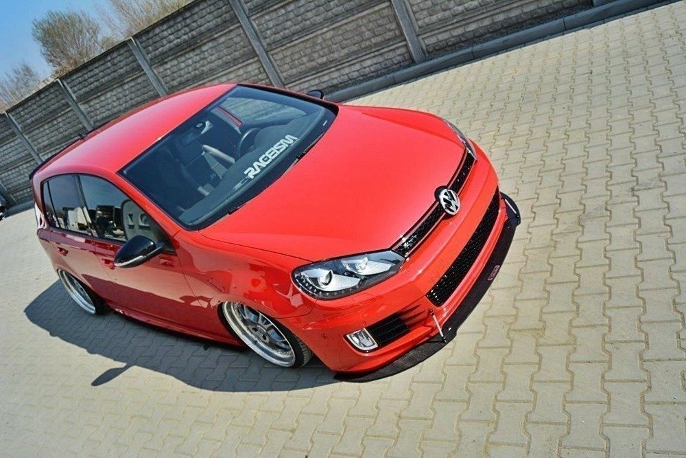 MAXTON DESIGN FRONT RACING SPLITTER VW GOLF MK6 GTI 35TH