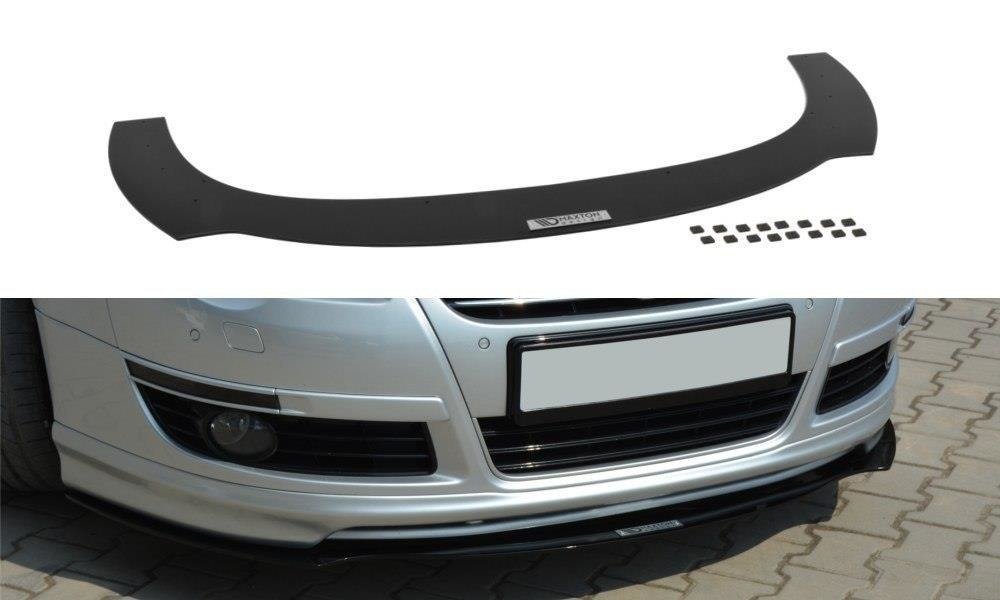 MAXTON DESIGN FRONT RACING SPLITTER VW PASSAT B6 VOTEX