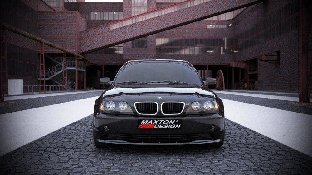 MAXTON DESIGN FRONT SPLITTER BMW 3 E46 SALOON FACELIFT MODEL