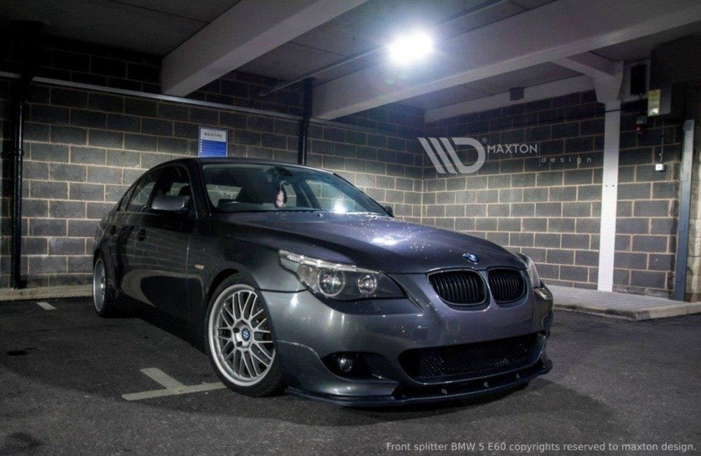 MAXTON DESIGN FRONT SPLITTER BMW 5 E60 M-PACK