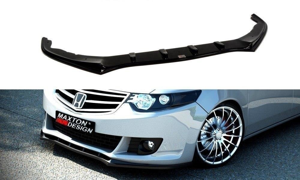 MAXTON DESIGN FRONT SPLITTER ACURA TSX CU2 PRE-FACELIFT / HONDA ACCORD VIII (CU SERIES) PRE-FACELIFT