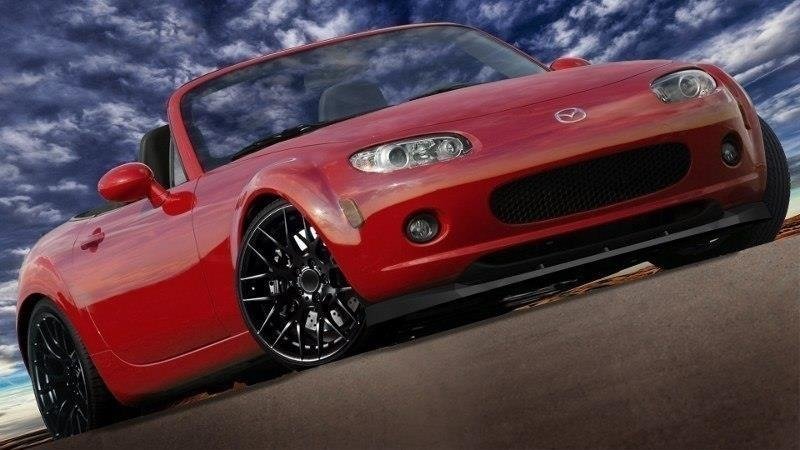 MAXTON DESIGN FRONT SPLITTER MAZDA MX5 NC PREFACE MODEL