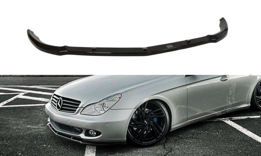 MAXTON DESIGN FRONT SPLITTER MERCEDES CLS C219 STANDARD BUMPER