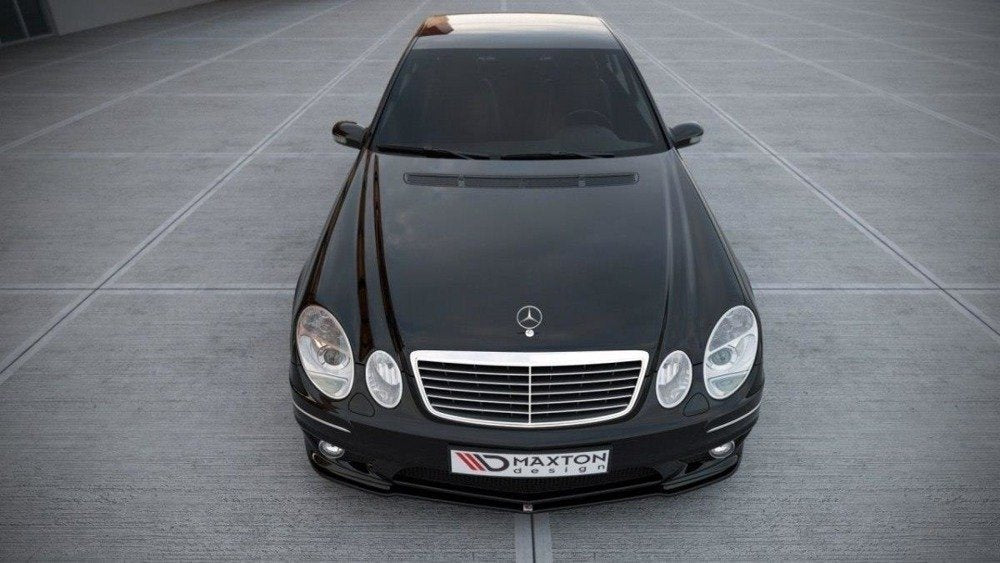 MAXTON DESIGN FRONT SPLITTER MERCEDES E W211 AMG FACELIFT