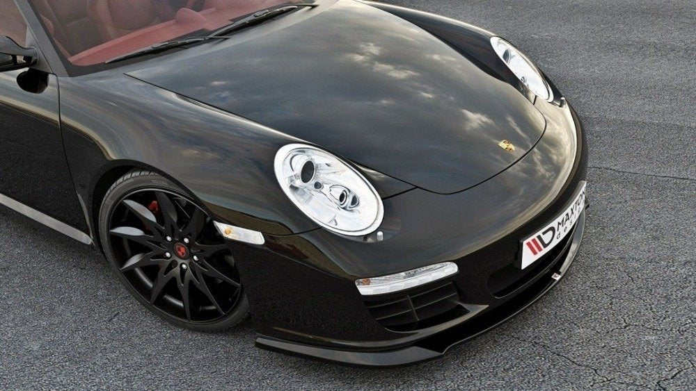 MAXTON DESIGN FRONT SPLITTER PORSCHE 911 CARRERA 997.2 FACELIFT MODEL