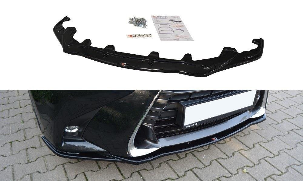 MAXTON DESIGN FRONT SPLITTER V.1 LEXUS GS MK4 FACELIFT