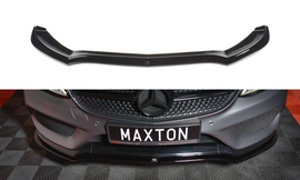 MAXTON DESIGN FRONT SPLITTER V.1 MERCEDES- BENZ C-CLASS W205 COUPE AMG-LINE