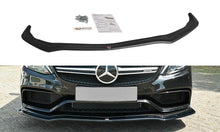Load image into Gallery viewer, MAXTON DESIGN FRONT SPLITTER V.1 MERCEDES C-CLASS S205 63AMG ESTATE/LIMUSINE