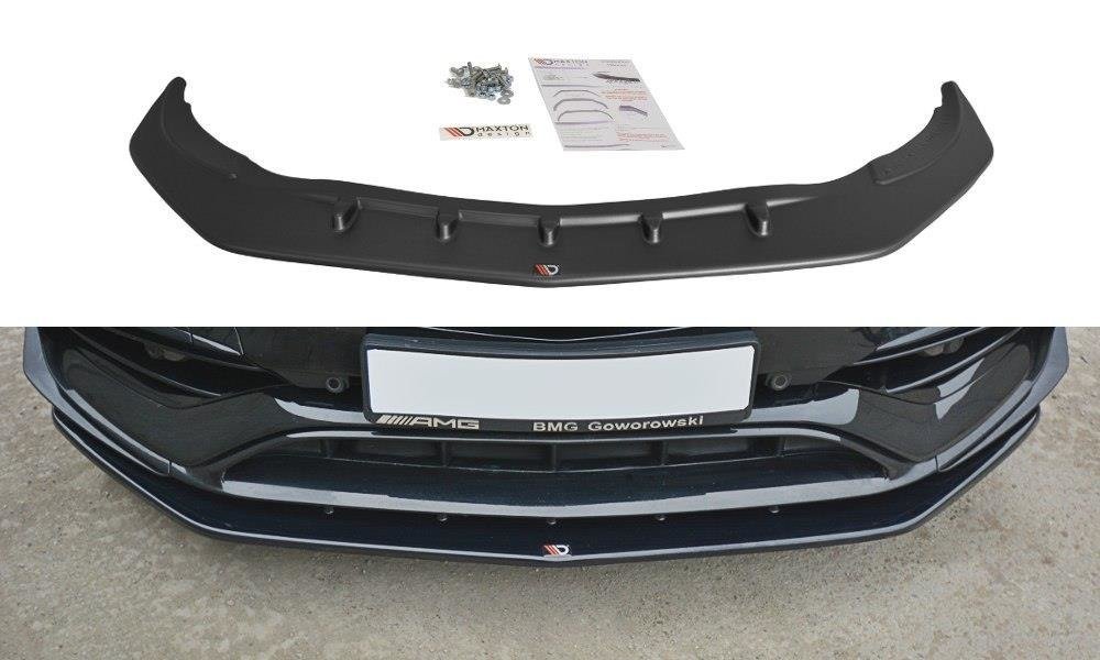 MAXTON DESIGN FRONT SPLITTER V.1 MERCEDES CLA A45 AMG C117 FACELIFT