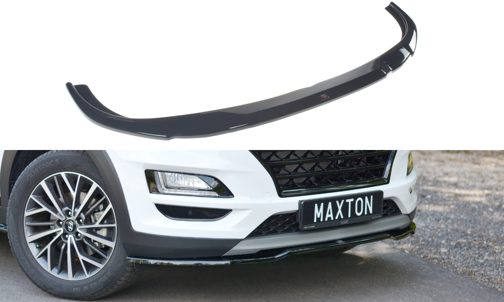 MAXTON DESIGN FRONT SPLITTER V.2 HYUNDAI TUCSON MK3 FACELIFT