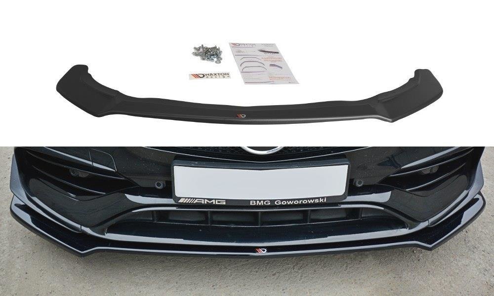 MAXTON DESIGN FRONT SPLITTER V.2 MERCEDES CLA A45 AMG C117 FACELIFT