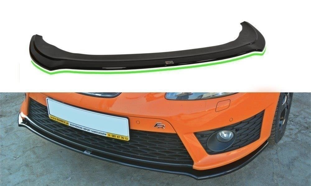 MAXTON DESIGN FRONT SPLITTER V.2 SEAT LEON MK2 CUPRA / FR (FACELIFT)