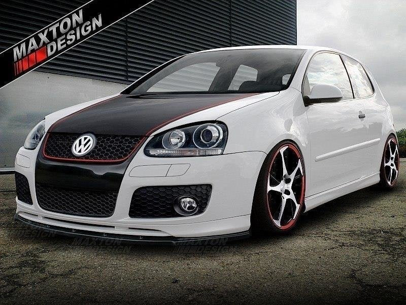 MAXTON DESIGN FRONT SPLITTER VW GOLF V GTI VOTEX