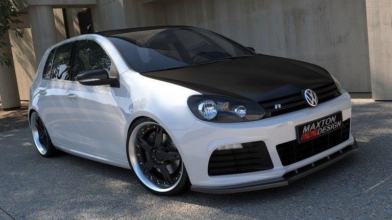 MAXTON DESIGN FRONT SPLITTER VW GOLF VI R