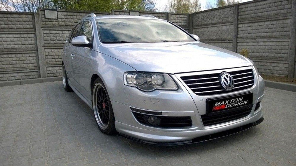 MAXTON DESIGN FRONT SPLITTER VW PASSAT B6 R-LINE