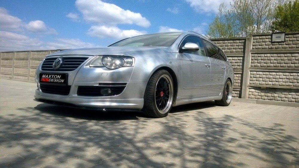 MAXTON DESIGN FRONT SPLITTER VW PASSAT B6 R-LINE