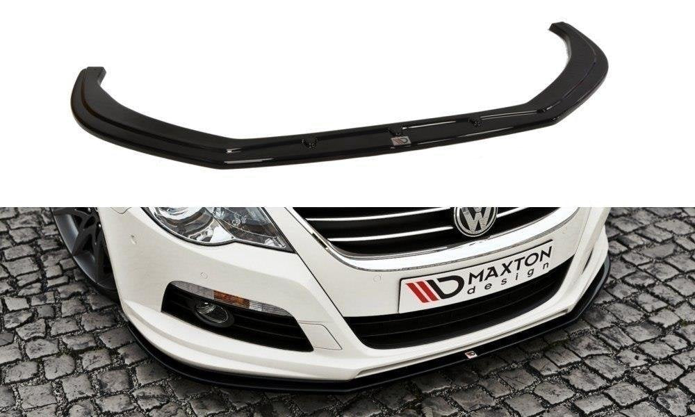 MAXTON DESIGN FRONT SPLITTER VW PASSAT CC R36 RLINE (PREFACE)