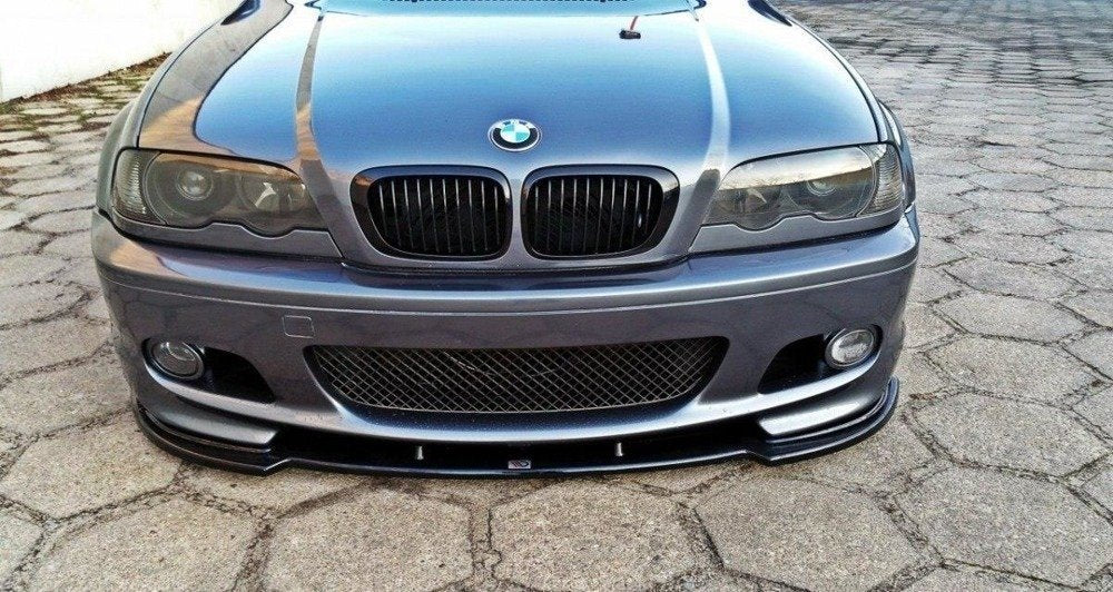 MAXTON DESIGN FRONT SPLITTER FOR BMW 3 E46 MPACK COUPE