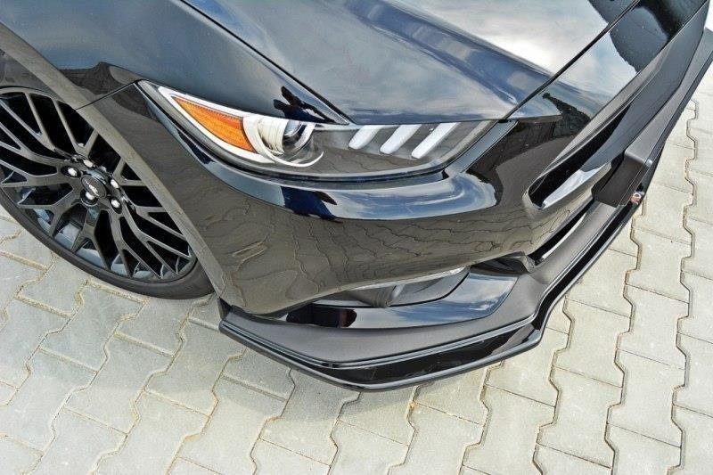 MAXTON DESIGN FRONT SPLITTER V.1 FORD MUSTANG MK6 GT