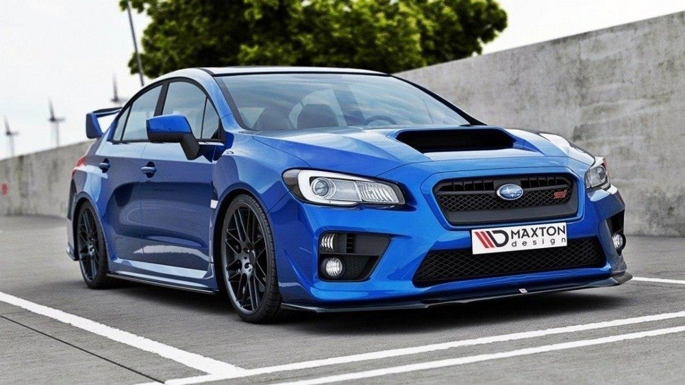 MAXTON DESIGN FRONT SPLITTER V.1 SUBARU WRX STI