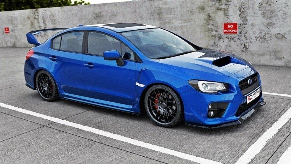 MAXTON DESIGN FRONT SPLITTER V.1 SUBARU WRX STI