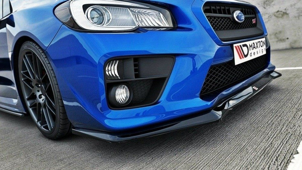 MAXTON DESIGN FRONT SPLITTER V.1 SUBARU WRX STI